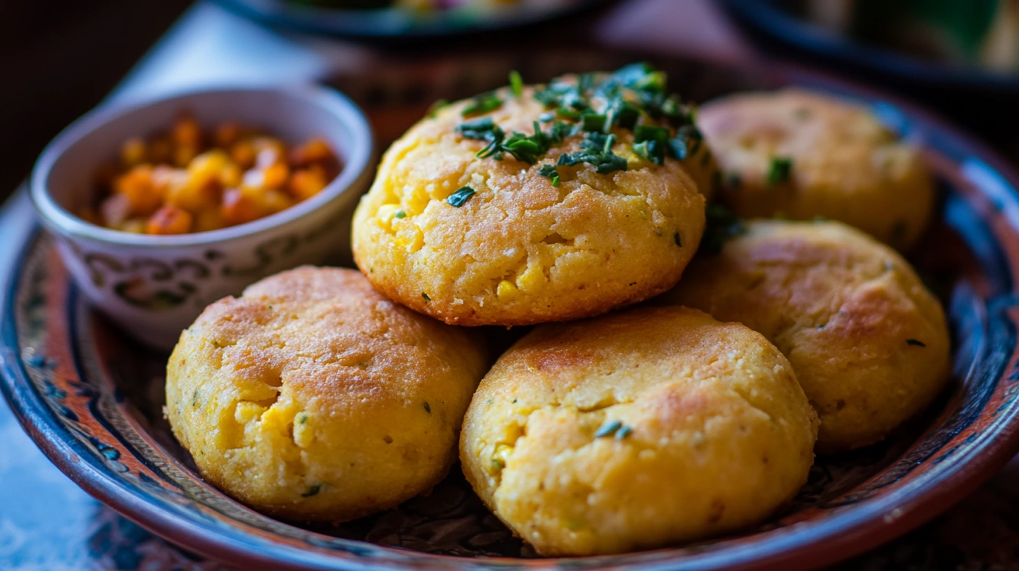 A freshly baked skillet of cornbread served on a wooden table, symbolizing its cultural significance in African American traditions.