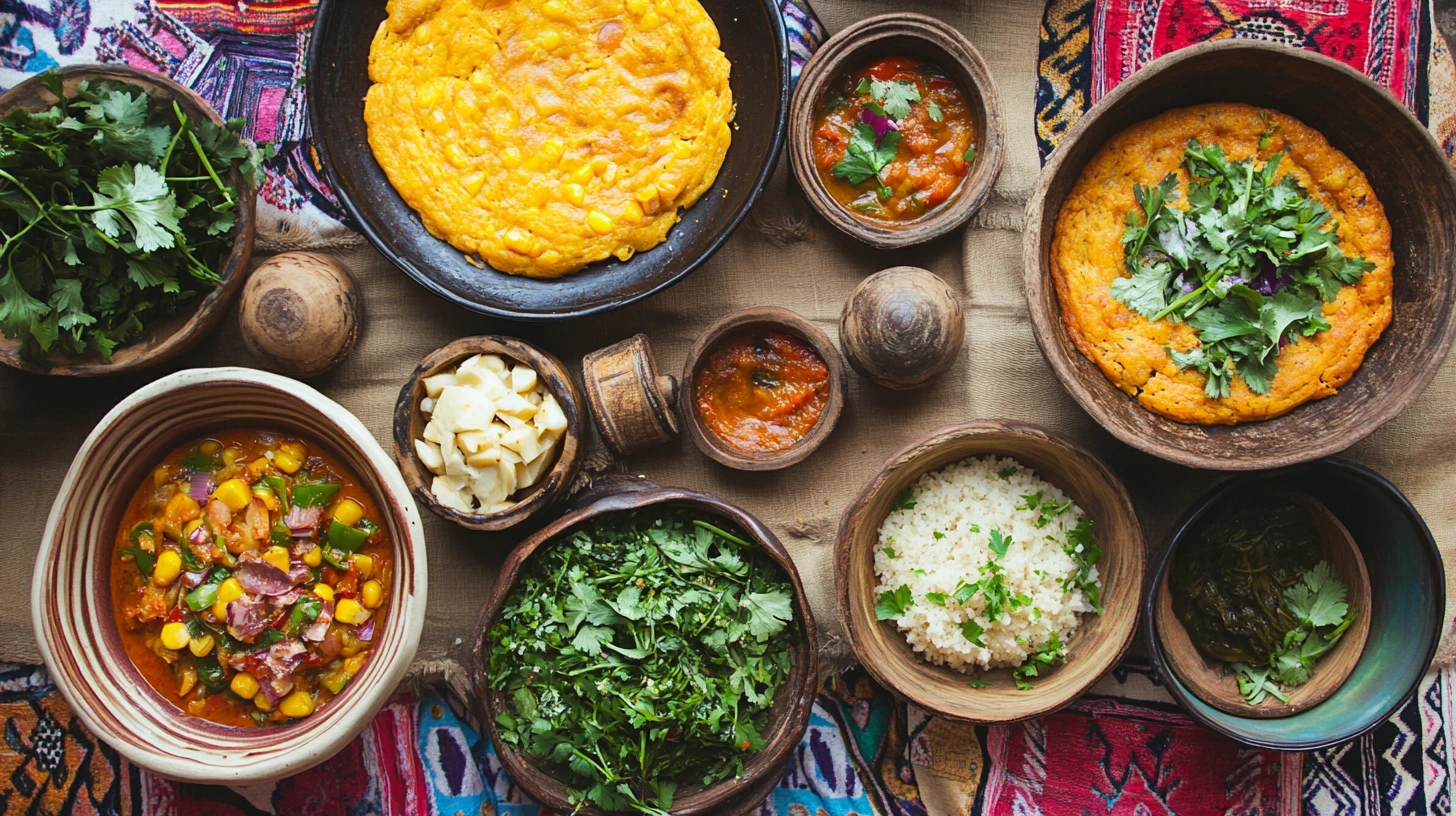 A freshly baked skillet of cornbread served on a wooden table, symbolizing its cultural significance in African American traditions.
