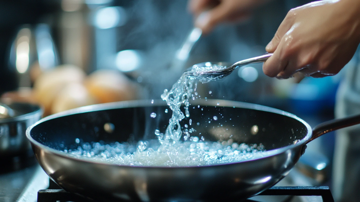 A measuring cup next to a bowl of uncooked rice, highlighting the importance of precise water-to-rice measurements for perfect cooking results.